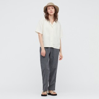 UNIQLO 优衣库 女士短袖衬衫 435018