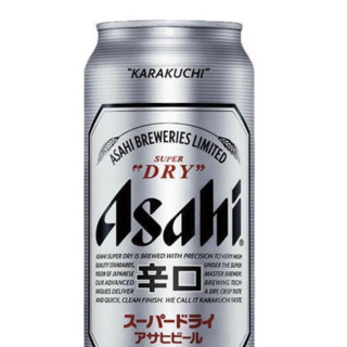 Asahi 朝日啤酒 超爽 辛口啤酒 500ml*4听