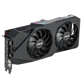 ASUS 华硕 DUAL-RX 5700-O8G-EVO 超频版 显卡 8GB 黑色