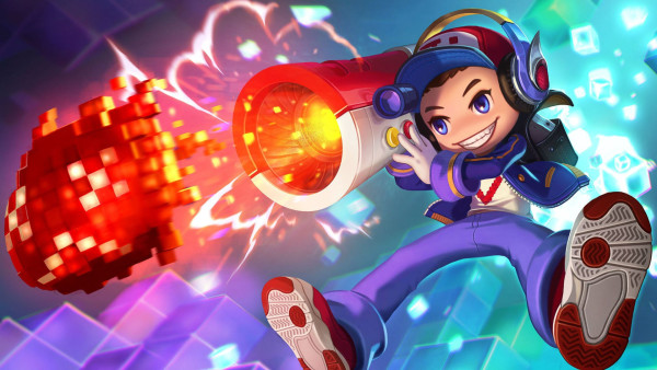 王者荣耀 电玩小子 鲁班七号 q版手办