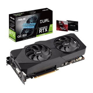 ASUS 华硕 DUAL-RTX 2060 Super-O8G-EVO 显卡 8GB 黑色