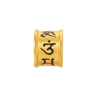 CHJ JEWELLERY 潮宏基 XPG30000385 六字真言足金转运珠 1g