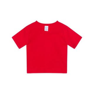 Bornbay 贝贝怡 212S2697 男童短袖T恤 大红 90cm
