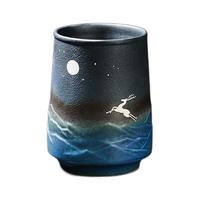 容山堂 星蓝系列 水杯 310ml 月光鹿