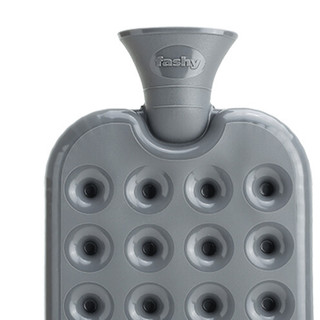 fashy 费许 6425 注水热水袋 蜂窝气垫款 1.2L 灰色