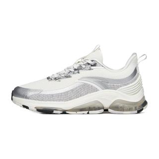 anta 安踏 跑步系列 男子跑鞋 112145502-3 象牙白/银色 42.