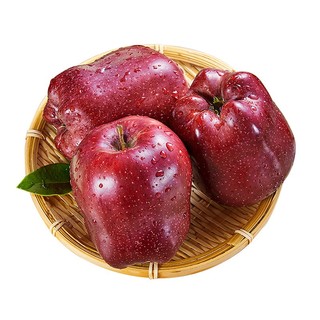 甘肃花牛苹果水果精品大果蛇果粉苹果泥面妙宜果味新鲜水果香甜多汁香甜 5斤装(单果70-75mm)