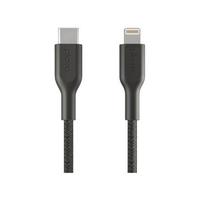 belkin 贝尔金 PMBK1004yz1M MFi认证 Type-C转Lightning 18W 数据线 编织 1m 黑色