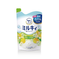 PLUS会员：COW STYLE 柚子香型滋润保湿沐浴露补充装 400ml