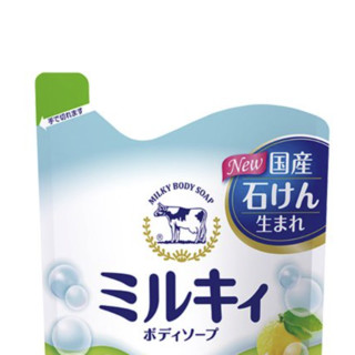 COW STYLE 牛乳石硷 柚子香型滋润保湿沐浴露补充装 400ml