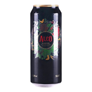 ALCO 阿尔寇 黑啤酒 500ml*24听
