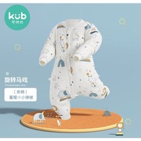 PLUS会员：kub 可优比 婴儿分腿睡袋四季通用款 70码