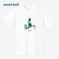 mont·bell montbell日本官方正品21夏季新款户外休闲圆领印花短袖T恤情侣款