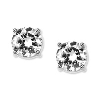 GIVENCHY 纪梵希 水晶耳钉 Givenchy Earrings, Round Crystal Stud