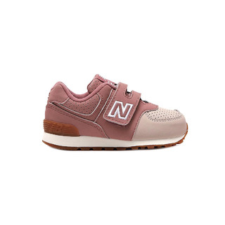 New Balance Kids IV574BUA 儿童休闲运动鞋 梅子粉 5码