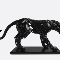 BALENCIAGA 巴黎世家 Tiger Sculpture in Black