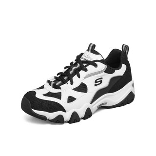 SKECHERS 斯凯奇 女鞋春女款休闲鞋小白鞋运动鞋厚底老爹鞋女熊猫鞋春季