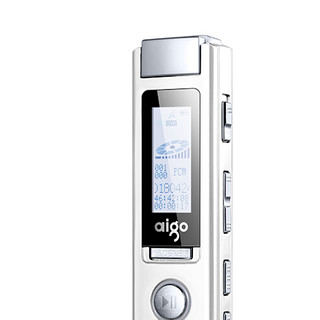 aigo 爱国者 R6611 录音笔 16GB 白色