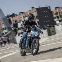 PAGANI 帕加尼 Pagani150 摩托车 宗申 复古街车 ABS 蓝色 全款
