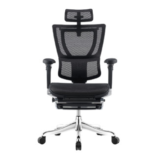 Ergonor 保友办公家具 优 人体工学电脑椅+躺舒宝 黑色 旗舰版