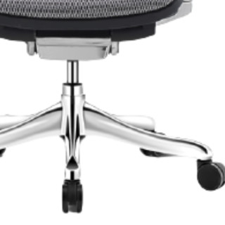 Ergonor 保友办公家具 优 人体工学电脑椅 黑色+银白色 旗舰版