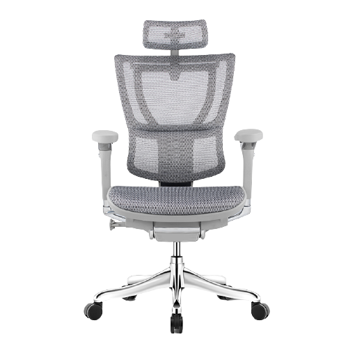 保友优旗舰 2代 高端人体工学椅电脑椅家用 灰色+银白色 旗舰版