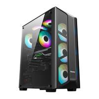 Huntkey 航嘉 暗夜猎手6 ATX机箱 半侧透 黑色