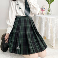 Kyouko 梗豆 JK制服 哈利波特联名款 A款百褶格裙 斯莱特林