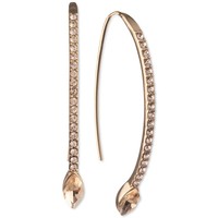 GIVENCHY 纪梵希 Pavé & Navette-Crystal Threader Earrings