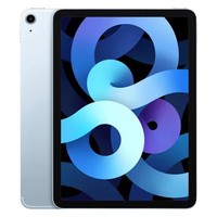 Apple 苹果 iPad Air 10.9英寸 平板电脑（ 2020年新款 64G WLAN版/A14芯片/触控ID/全面屏MYFQ2CH/A）天蓝色