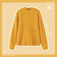 Semir 森马 14D079070307 女士毛衣 浅土黄