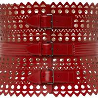 ALAÏA 阿瑟丁·阿拉亚 Red 1992 'Le Corset' Belt