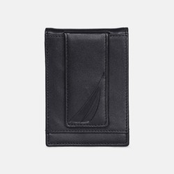NAUTICA 诺帝卡 Nautica Mens Leather Front Pocket Wallet