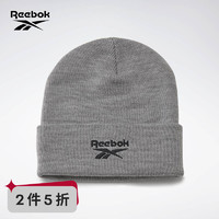 Reebok 锐步 官方2021冬季新款男女GH0427舒适保暖运动训练帽子