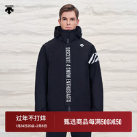 DESCENTE 迪桑特 SKI 男女款滑雪服D1443OSJ04 黑色-BK M