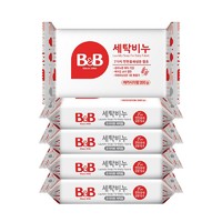 B&B 保宁 婴儿洗衣皂婴幼儿童宝宝专用尿布皂洋槐香 200g*5 韩国进口