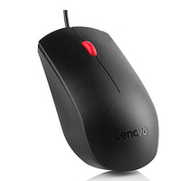 Lenovo 联想 EMS-537A有线原装鼠标 USB 家用办公网吧游戏台式机笔记本电脑大红点通用鼠标