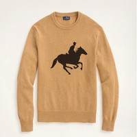 Brooks Brothers 布克兄弟 马印花男士毛衣