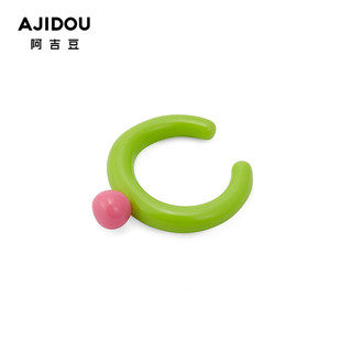 AJIDOU 阿吉豆 指上派对系列 糖果色开口戒指  AD21J0040S0