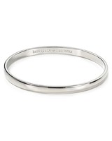 Kate Spade Find The Silver Lining Idiom Bangle