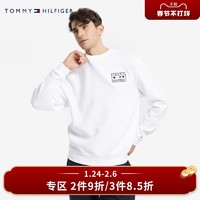 TOMMY HILFIGER Tommy21男女同款爱心刺绣标宽松圆领卫衣19386