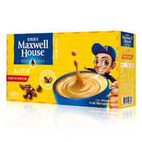 PLUS会员：麦斯威尔 奶香速溶咖啡 60条 共780g