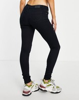 极度干燥 Superdry Alexia high waist skinny jegging jeans in black