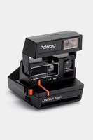 Polaroid 宝丽来 Red Stripe Vintage 600 Instant Camera Refurbished by Retrospekt