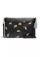 COACH 蔻驰 Polly Crossbody with Musical Owls Print