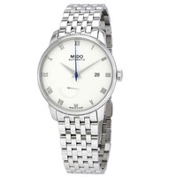 MIDO 美度 Mido Baroncelli Power Reserve Automatic White Dial Mens Watch M027.428.11.013.00