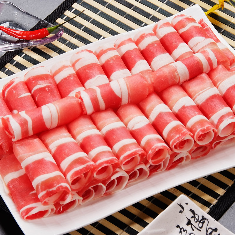 大庄园 精品肥牛肉片 500g