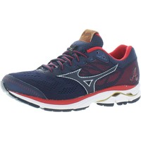 Mizuno 美津浓 Mens Wave Rider 21 Mesh Sport Running Shoes跑鞋