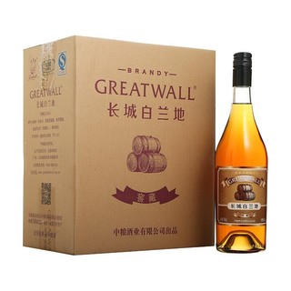 GREATWALL 长城（GreatWall）洋酒 窖藏白兰地 窖藏白兰地700ML*6 整箱