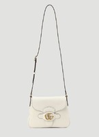 GUCCI 古驰 Dahlia Small Shoulder Bag in White
